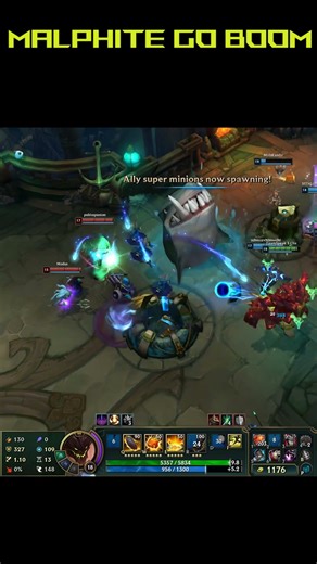 Malphite ARAM Full Engage | League of Legends Part 9 #shorts