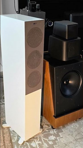KEF 105 vs R5 META #music #audio #live #minivlog #audiophile #audiófilo #usa #style #vintage #hifi