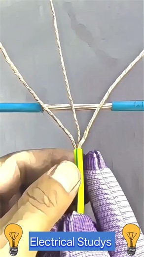 How to Wire Splicing as a T joint #electrical #electrician #viral #shorts #engineering