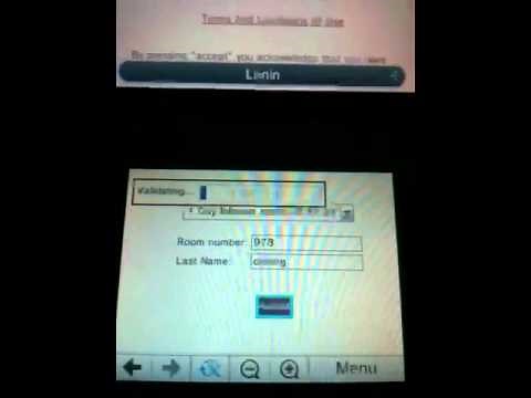How to hook up your 3ds to a hotel internet