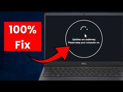 Fix “Updates Are Underway” Stuck Screen in Windows 10/11 (100% Working)