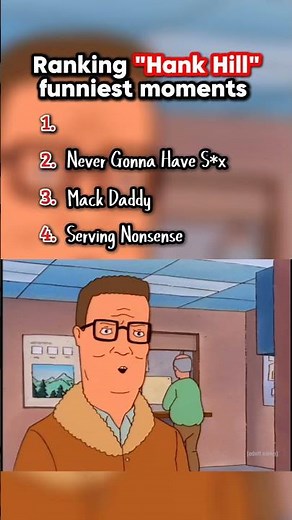 Hank hill at his best. King of the Hills 😂