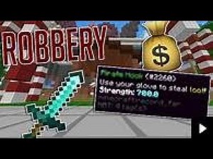 Minecraft: ROBBERY SIMULATOR!!! (ROB STORES & EARN MONEY!) Mini-Game