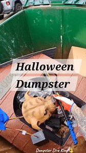 321K views · 10K reactions | I found hallowwen animatronics in the trash Part 2 #dumpsterdiving #halloween #scary #dog | Dumpster Dive King | Facebook