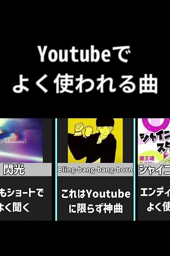 Youtubeでよく使われる曲 - YouTube