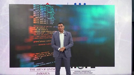 Keynote address at the virtual launch of Amber/HEART NSTA Coding Academy. | Andrew Holness