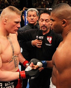 The Demolition Man was NO joke! #OnThisDay in 2011, Alistair Overeem stopped Brock Lesnar in half a round 👊 | UFC