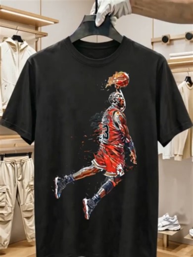 Perfect Urban Sports Outfit with Michael Jordan T-Shirt