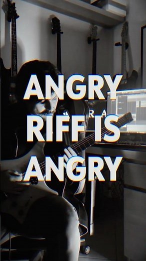 ANGRY RIFF IS ANGRY #guitarriffs #metalcore #heavymetal #heavymetalsongs