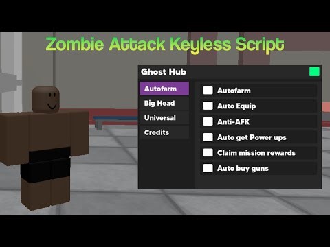 [KEYLESS] Zombie Attack Script | Free & Keyless 🧟‍♀️