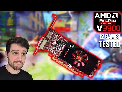 AMD FirePro V3900 | Gaming on a Professional GPU from a Decade ago!