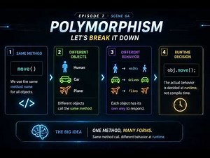 Episode 7 - Polymorphism Explained | One Method, Many Forms (OOP Series)