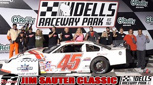 B I C K L E wins $15,555 at Dells Raceway Park! The last lap of Rich Bickle's huge Midwest Tour Jim Sauter Classic win at the Dells. These guys have raced a lot this year. Congrats! Catch the whole replay at www.midwesttour.tv T1 Racing I Savage Roofing, Inc. Vox: Curt Keene/Eric Huenenfeld #45- Anthony Dambrose | Ultimate Lap Photo