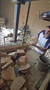 Bat Making Starts with This Powerful Machine #BatMaking #WoodTrimming #CricketCraft #machine