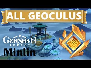 How To Find All Geoculus In Minlin Area Genshin Impact