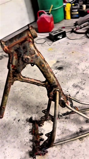 How to Powder Coat a Honda Dirt Bike Frame Red