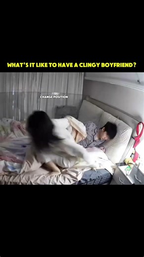 What It's REALLY Like Having a Clingy Boyfriend 😅 #clingyboyfriend #couplescomedy #relatable