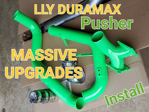 LLY Duramax Pusher install
