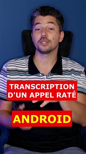 🎙️ Vous avez manqué un appel important sur votre smartphone Android ? Pas de panique, j'ai la solution ! Découvrez l’astuce pour obtenir une transcription de vos appels manqués et ne plus jamais rater d’infos cruciales. Appuyez sur lecture et découvrez comment tout gérer ! 📱✨ #AstuceAndroid #AstuceDuJour #AppelManqué #RestezConnecté #VieConnectée #AstucesTech #AstucesMobile 🌟📞