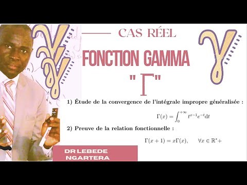Fonction Gamma d'Euler