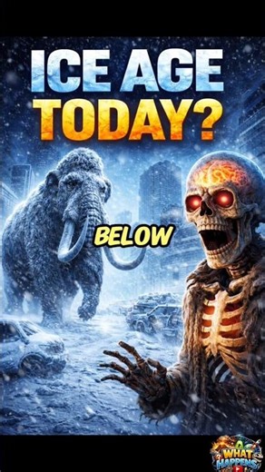 ICE AGE TODAY? what if ice age returned today?