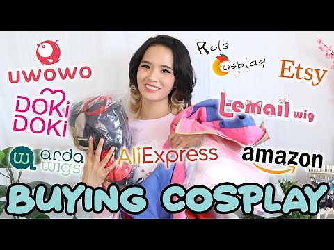 where to buy cosplays, wigs, and props ♡