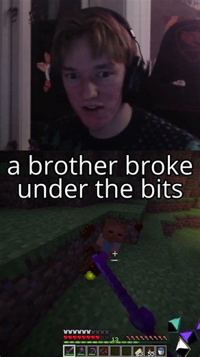 Chat kept on spamming 1 bit💀💀 #viral #trending #minecraft #twitch #clips