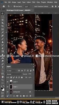 HOW TO CREATE A BOKEH EFFECT - PHOTOSHOP TUTORIAL