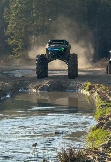 You know it’s deep when you can’t see them 63’s!!! #polaris #texas #beast #mudding #offroad @Creekside Off-road Ranch