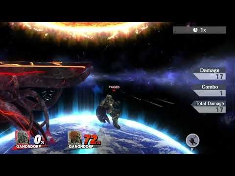 Ganondorf's side b gimp trade with Ganondorf's up b