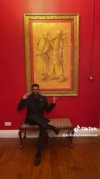 📍Kinnitty Castle Hotel 🏰 #castlehotel #fyp #hospitalityindustry #housetour