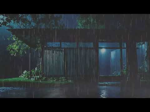 This easy for Insomnia Relief & SLEEP FASTER with Gentle RAIN Sounds (No Thunder) Black Screen