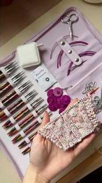 Quick cable knit tutorial! 🩷 #knitting #knittingtutorial #cableknitting #knitter