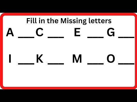fill in the Missing letters|English worksheet for nursery