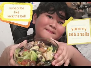 How to cook sea snails