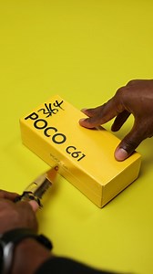 Poco C61 Unboxing Price - $65/₦109,900 Mediatek Helio G36 3/4GB RAM, 64/128GB ROM 6.71" 720p LCD display, 90Hz refresh rate 8MP main camera, 5MP selfie 5000mAh Battery, 10W charging Android 14 #POCOC61 #izziunboxing #ASMR | Izzi Boye