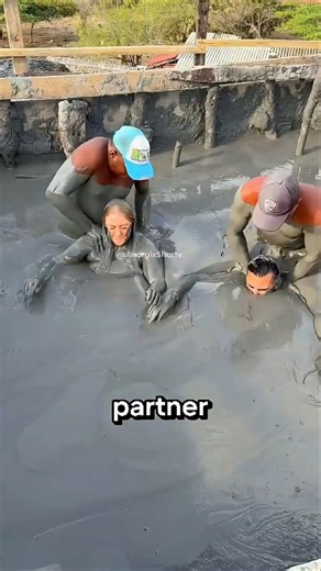 This Mud Bath Gets Awkward Fast