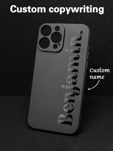 1 Piece Customized Name Phone Case, Personalized Name Design Case, Customized Name Case, Personalized Phone Case With Picture, Custom Image Phone Case, Anniversary Gift, Valentine's Day Gift, Birthday Gift, Wedding Gift, Mother's Day Gift, Father's Day Gift, Best Friend Gift, Gift For Mom/Dad, Gift