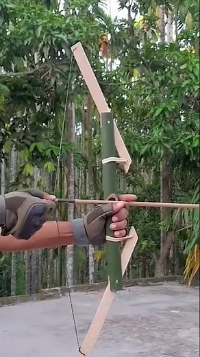 One Process Of Making A Simple Bow And Arrow 🏹✨