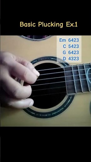 basic plaking guitar| guitar tutorial| guitar lessons