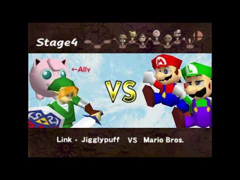 SSB64 | Link | 1P Mode | Normal Difficulty