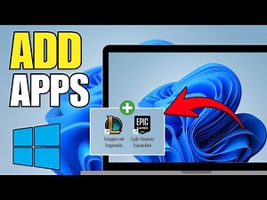 How To Add Apps To Desktop on Laptop (Windows 11)