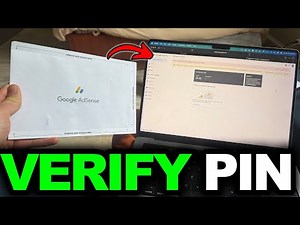 How To Verify AdSense Pin Google | How To Enter AdSense Pin 2026 - Full Guide