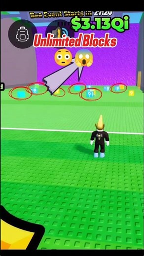 Unlimited Blocks 😳🤯#roblox #short