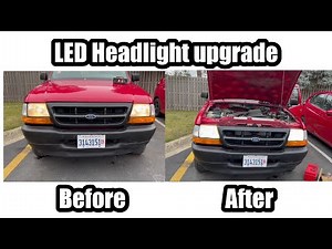 1998 Ford Ranger-LED headlight replacement