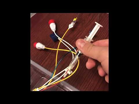 Right Heart Cath tutorial - Setup, installation, sheath and catheter placement