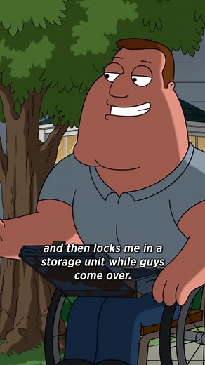 get you a man as delusional as joe 😅 | stewie from family guy