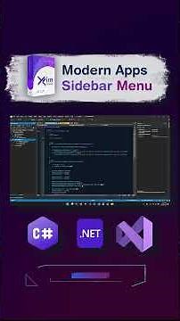 Finally! Modern Navigation Collapsible, Gradient, and SVG Menu in #WinForms #dotNET #visualstudio C#