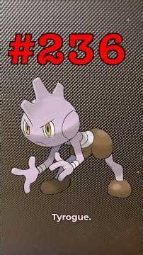 Pokédex Challenge - Episode #236 - Tyrogue