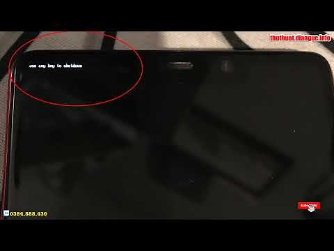 Fix lỗi FASTBOOT Xiaomi press any key to shutdown